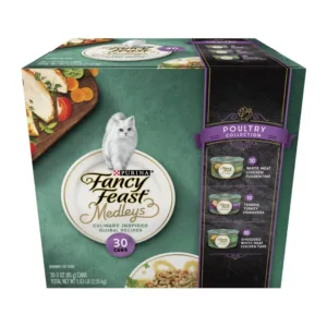 Purina Medleys Kitten Food, Wet Cat Food, Poultry Collectio, 3 oz Cans (30 Pack)